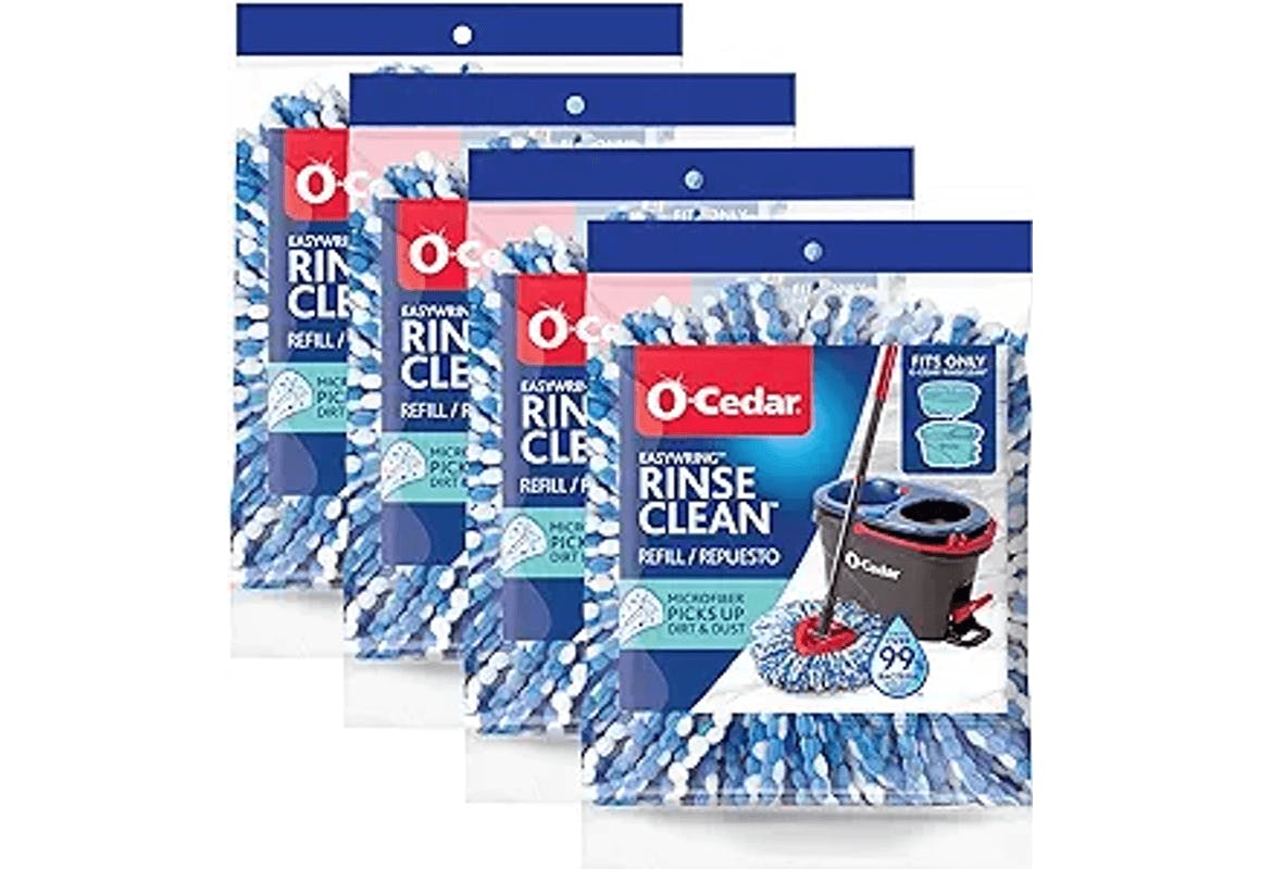 O-Cedar Mop Head 4-Pack
