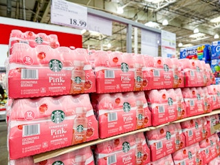 costco starbucks pink drink with price 1