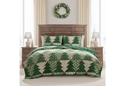 Hallmark Flannel Quilt Set