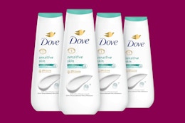 Dove Body Wash, Under $5 per Bottle on Amazon ($7 at Target)  card image