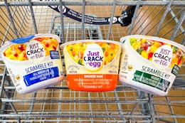 Save 20% When You Buy Just Crack an Egg Breakfast Bowl Kits at Kroger card image