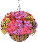 Artificial Hanging Flower Basket