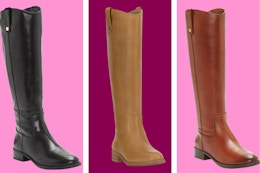 leather knee high boots from macy's 