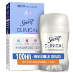 2 Secret Clinical Antiperspirants