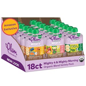 Plum Organics Toddler Pouches 18-Pack