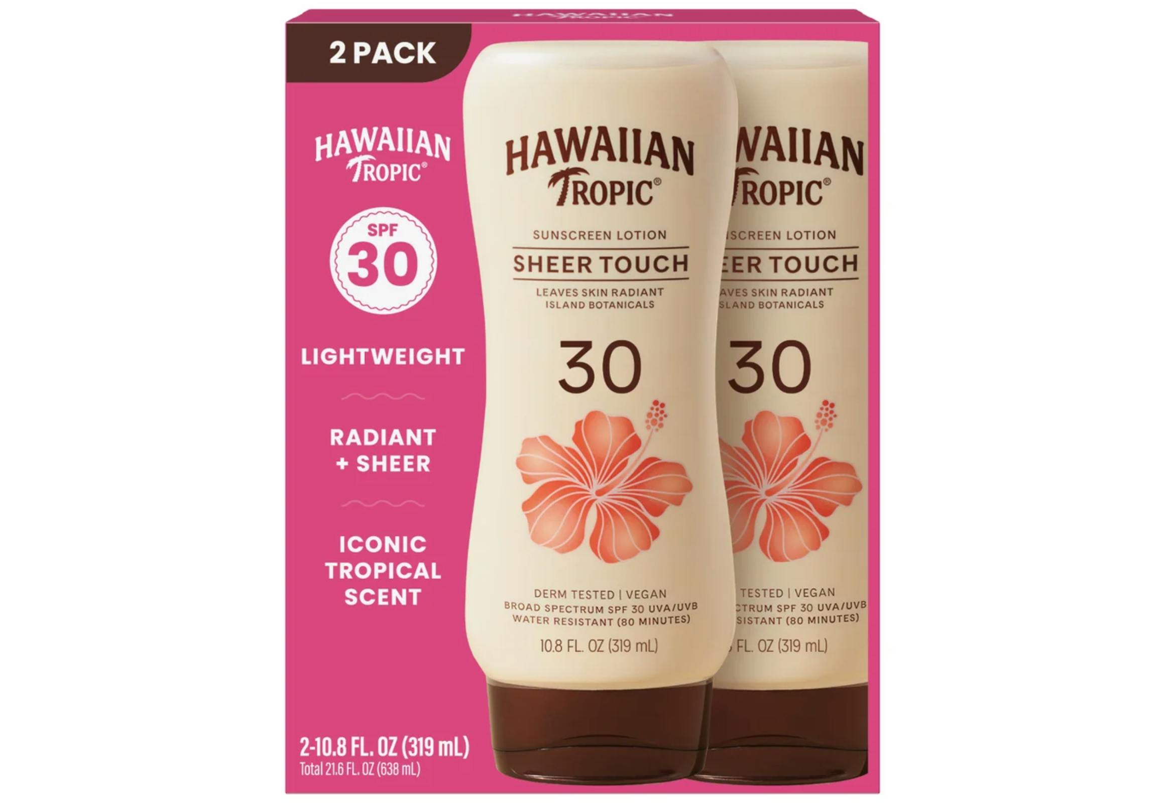 Hawaiian Tropic Sunscreen 2-Pack