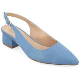 Women's Sling Back Block Heel Pumps