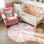 Washable Round Rug