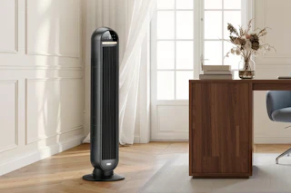 QVC DREO 36" Tower Fan 8-Speed 90 Degree Oscillation with Remote