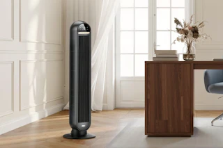 QVC DREO 36" Tower Fan 8-Speed 90 Degree Oscillation with Remote