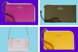 Get a Kate Spade Wristlet for as Low as $22 With Code card image