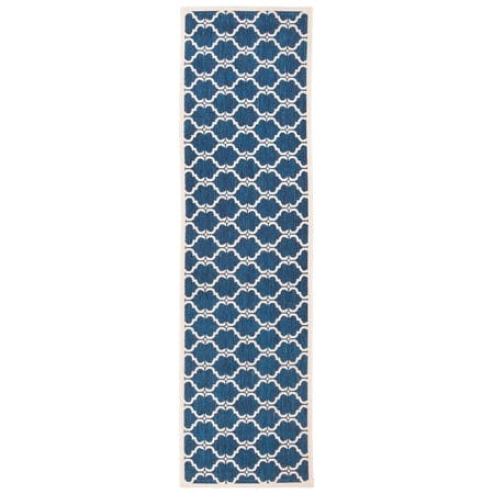 Geometric Indoor/Outdoor Runner Rug