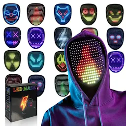 Led Mask with Gesture Sensing