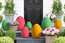 Flocked Easter Eggs 3-Pack B0G4JX2WWM