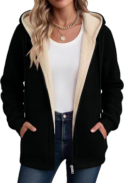 Women's Sherpa Fleece Jacket