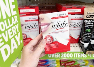 dollar general white strips
