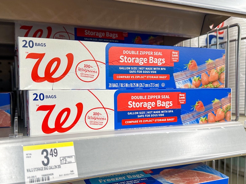 complete home walgreens storage bags