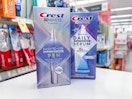 crest pen and serum on walgreens shelf