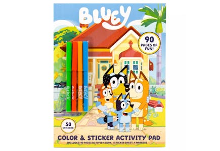 Bluey Coloring and Activity Book