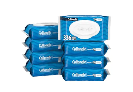 Cottonelle Flushable Wipes 8-Pack