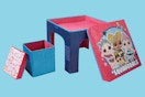 LOL Surprise 3 Piece Collapsible Storage Table and Chair Set