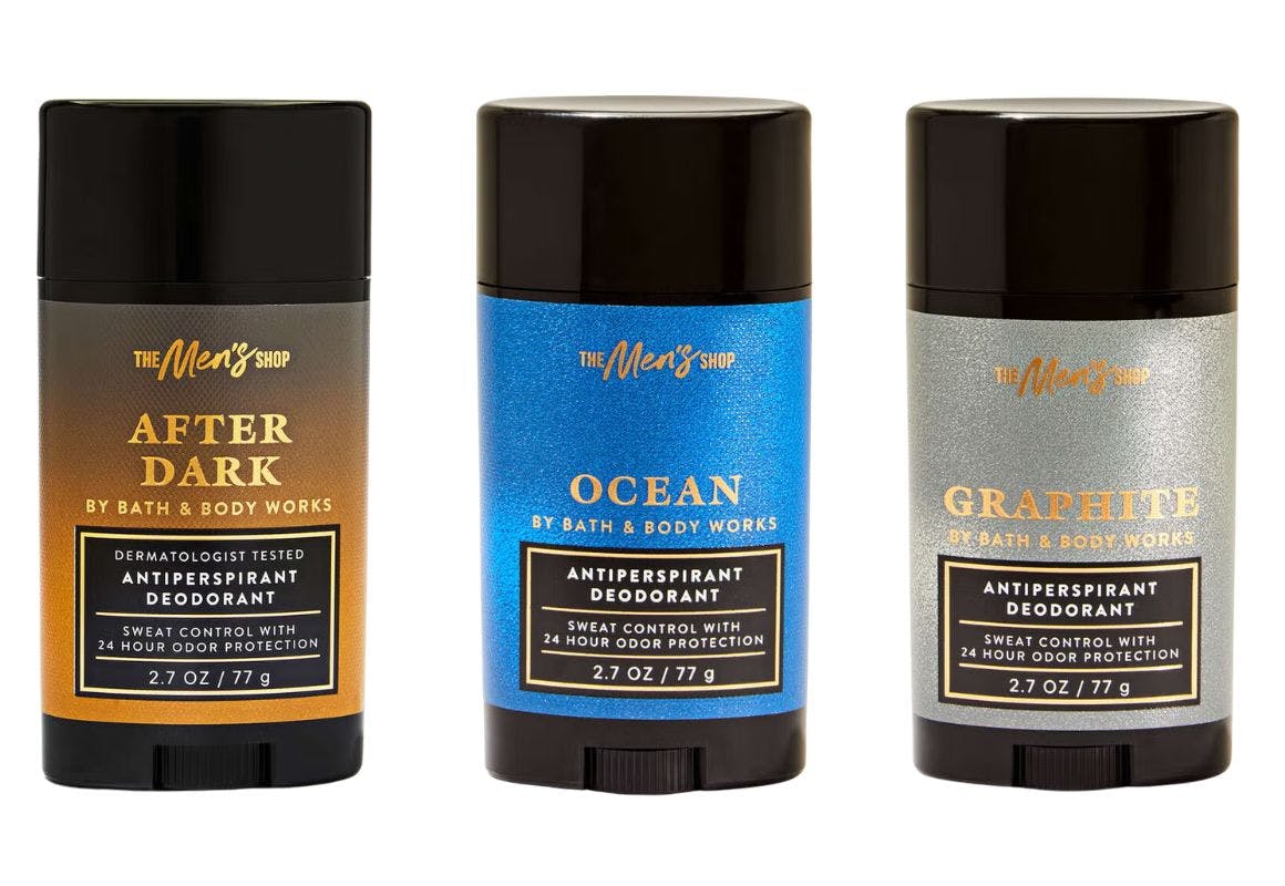 3 Bath & Body Works Deodorants