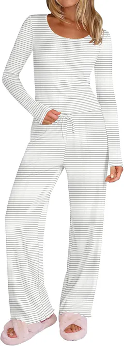 Ekouaer Women's Pajama Set