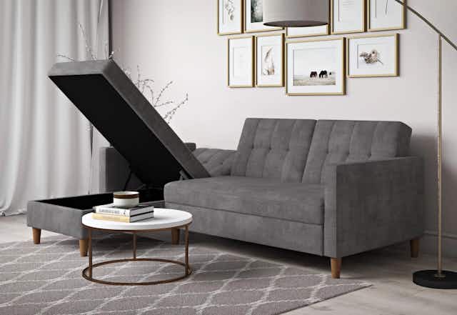 Storage Sectional Sofa, Only $298 at Walmart card image
