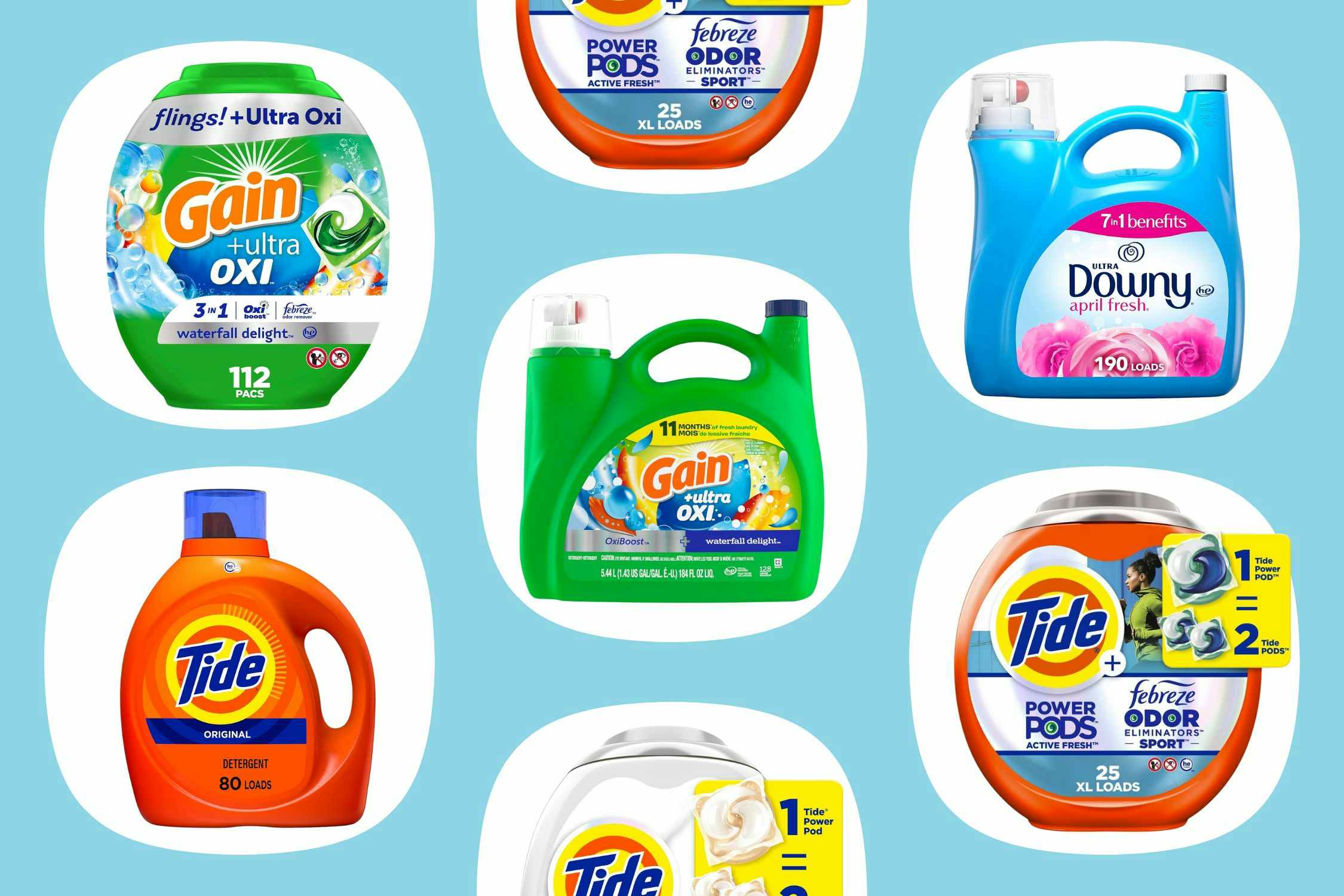 Amazon Laundry Detergent Haul: Up to $15 Off Gain, $10 Off Tide and Downy