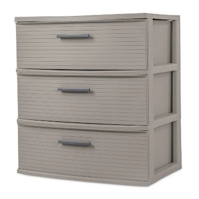 Brightroom 3-Drawer Wide Tower