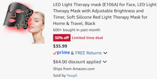 amazon-light-therapy-mask-cart