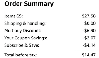 Refresh Tears Receipt