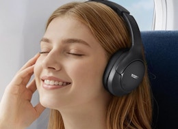a person wearing headphones