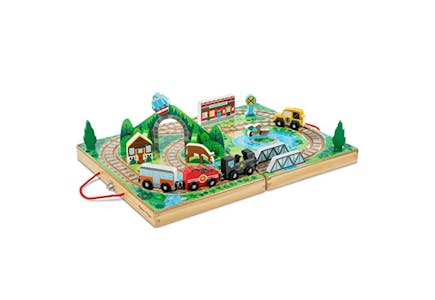Melissa & Doug Railroad Playset