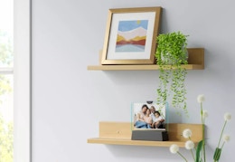 Floating Shelf 2-Pack, Only $8 at Target card image