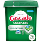 Cascade Complete Dishwasher Pods