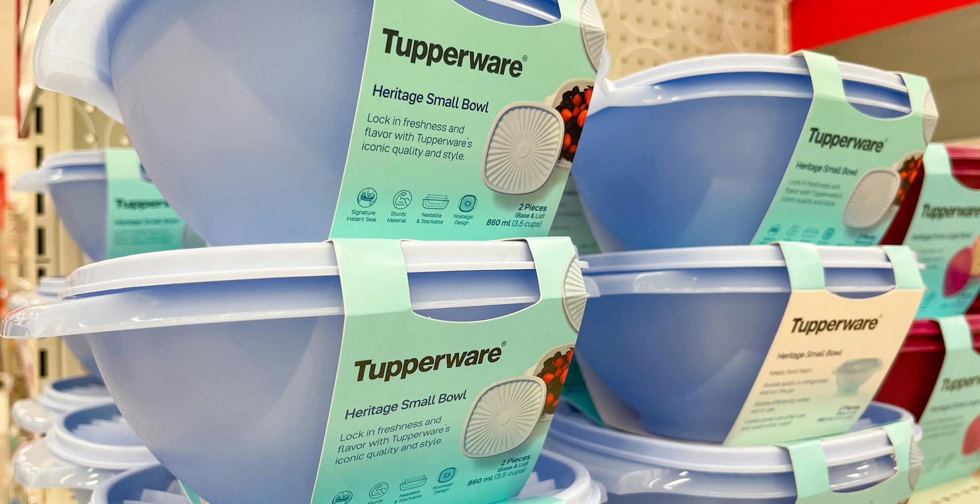 Tupperware is now selling at Target