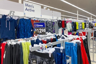 walmart mens active clothing area