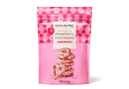 Favorite Day Heart Dipped Pretzels