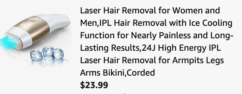Wavytalk Laser Hair Removal