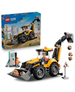 Lego City Yellow Backhoe Loader
