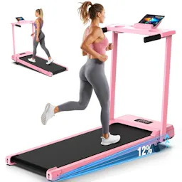 Walking Pad with Incline & Desk