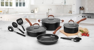 Cuisinart Aluminum Nonstick 11-Piece Cookware Set