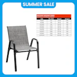 Stackable Outdoor Dining Chairs