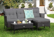 Patio Rattan Furniture Set