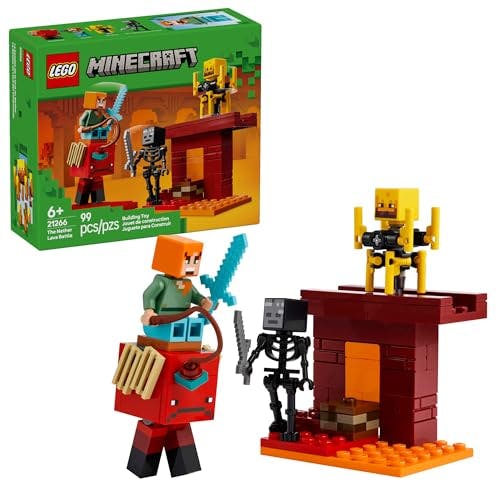 LEGO Minecraft The Nether Lava Battle