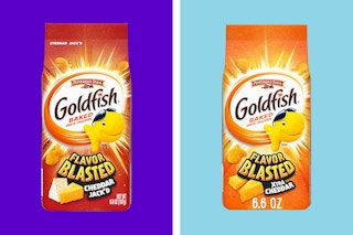 pepperidge farm goldfish on a grid