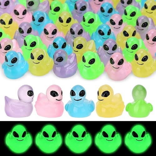 Glow-in-the-Dark Alien Ducks