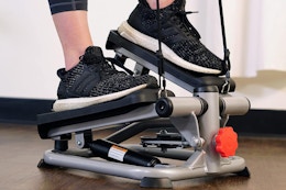 Sunny Health & Fitness Mini Stepper, Just $34.98 on Amazon card image