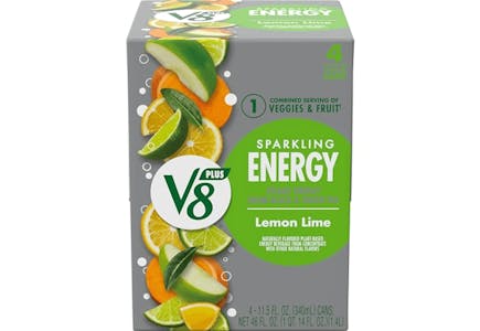 V8 Sparkling Energy Drink 4-Pack